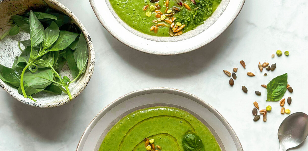 Zielone gazpacho