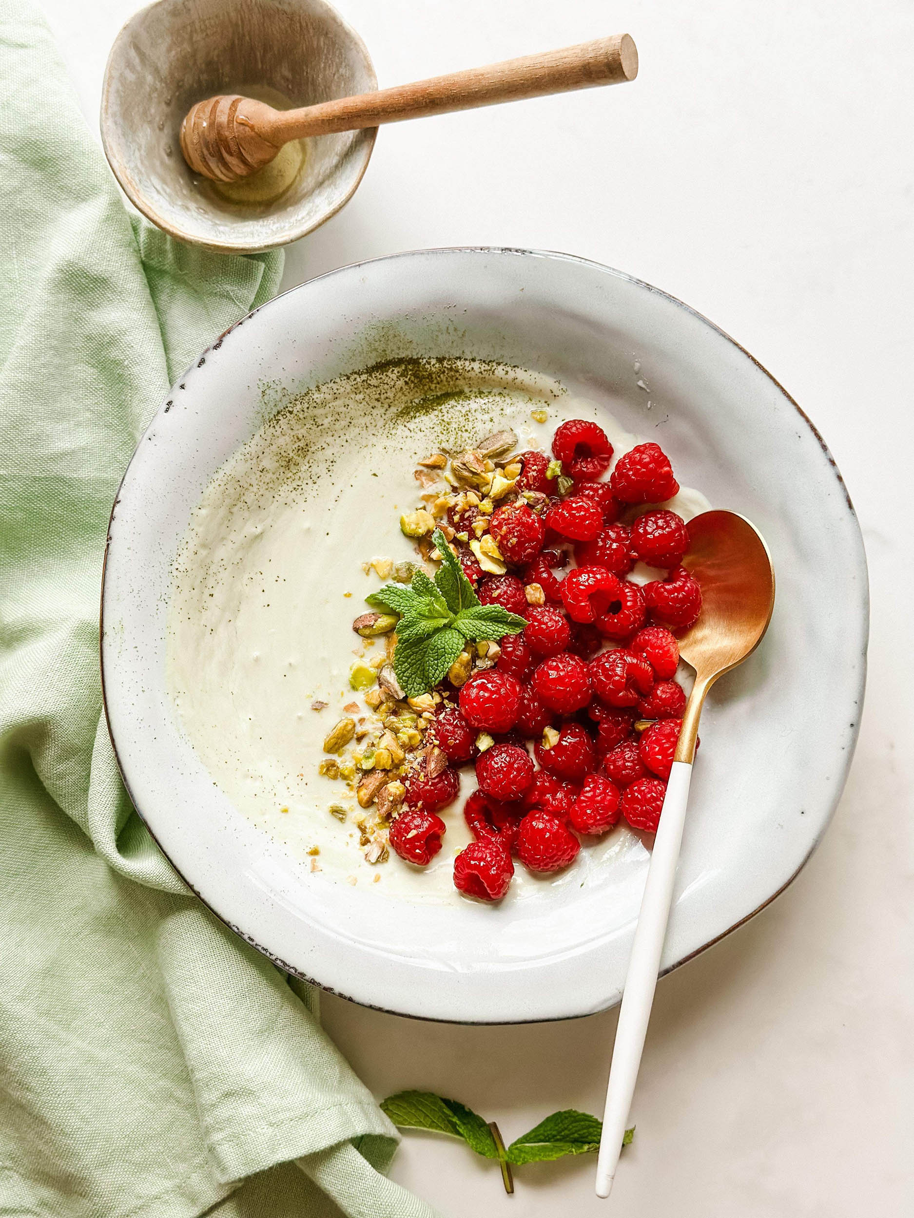 Jogurt matcha