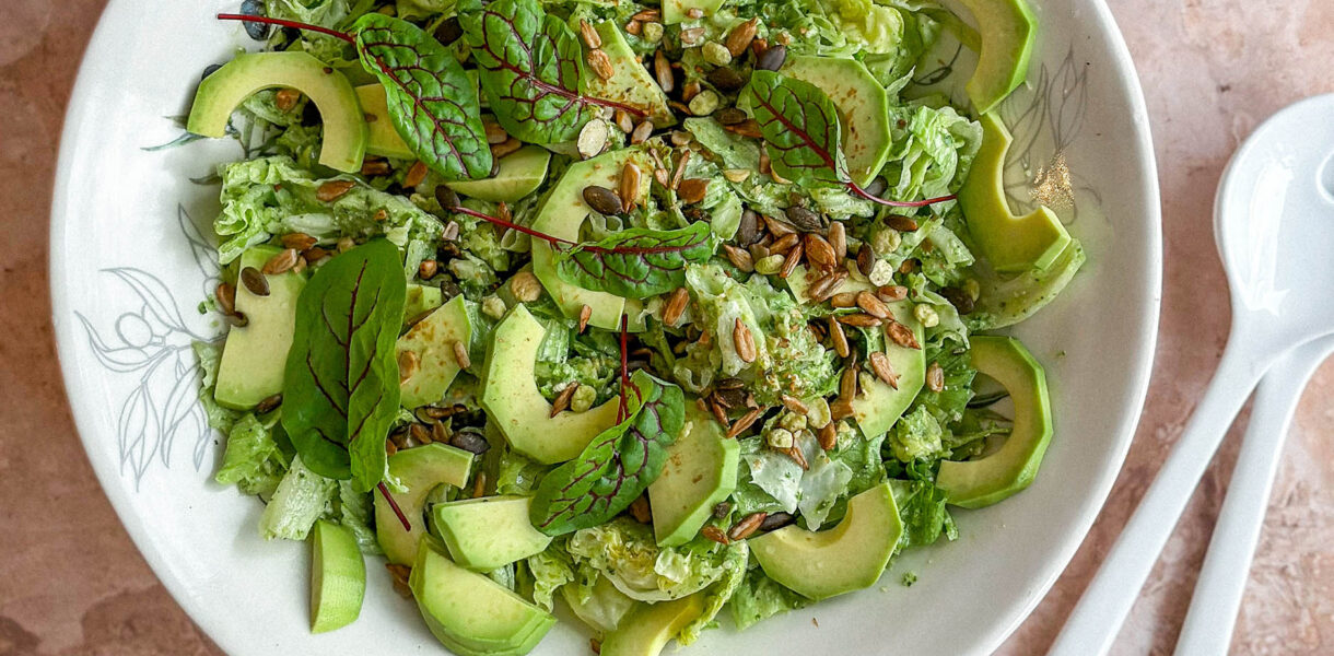 Moja wersja Green Goddess Salad